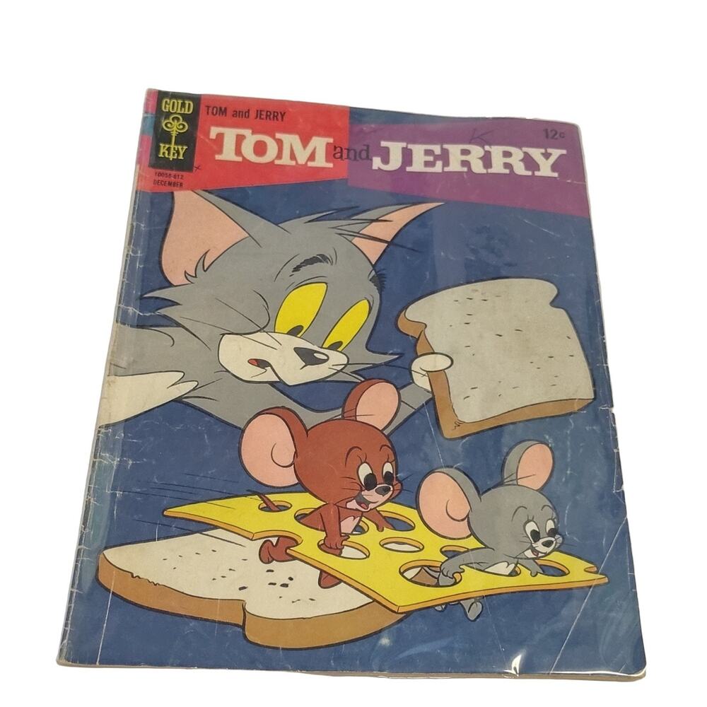 Gold Key Tom and Jerry #191 Dec 1960 Dell Silver Age Comic Book